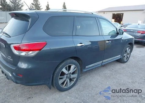 2013 Nissan Pathfinder Platinum из США, поврежденный, VIN 5N1AR2MM8DC667546